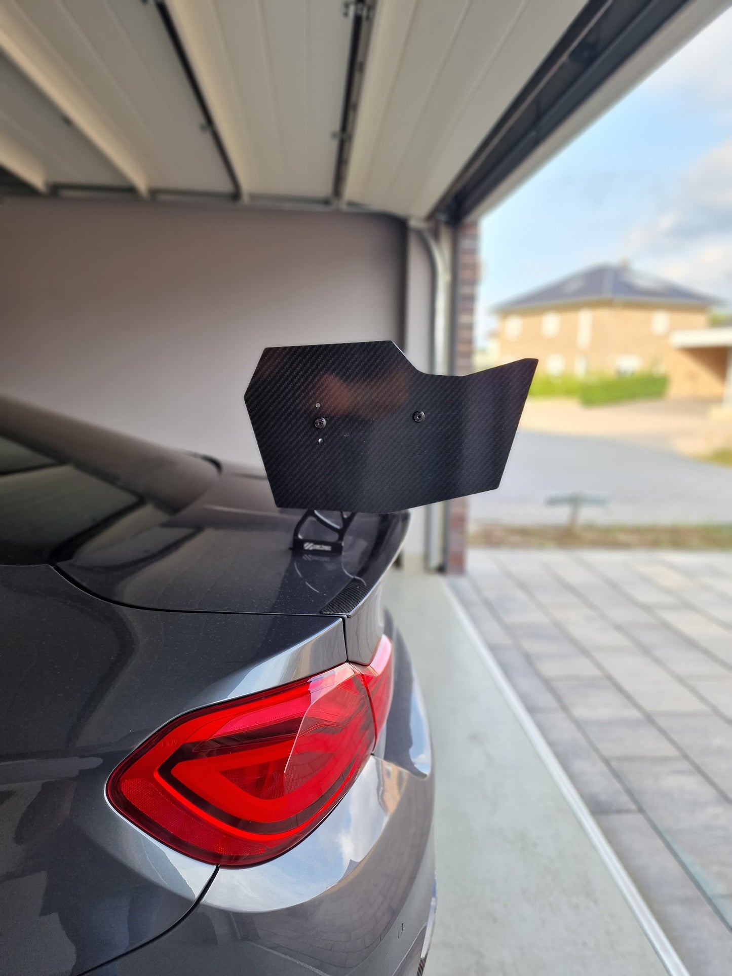 BMW M2/M3/M4 GT4 Carbon Sideplates für Burkhardt Motorsport Heckflügel