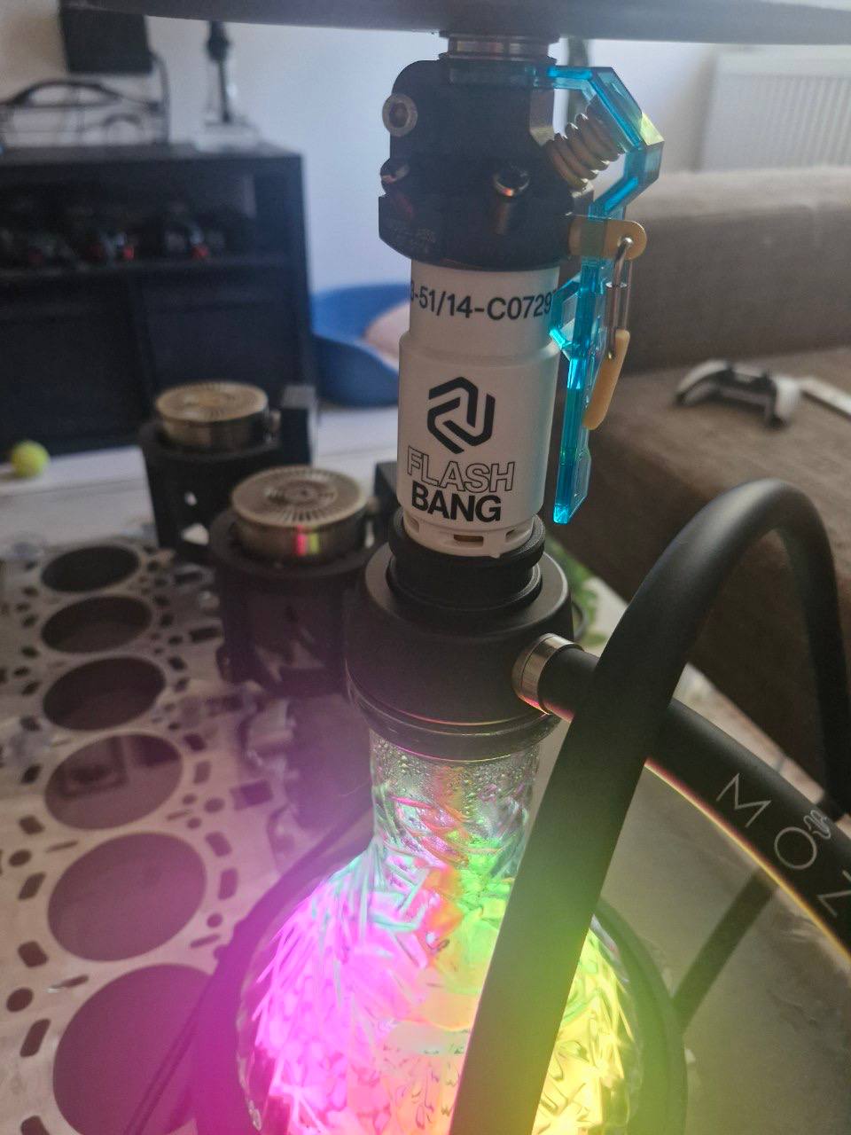 Ambienthookah- LED Shisha Untersetzer mit Appsteuerung