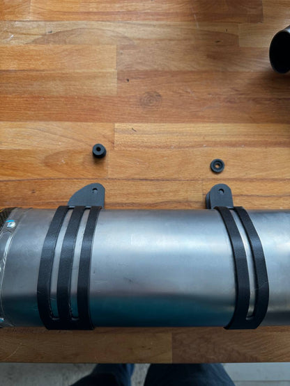 Auspuffschelle Akrapovic Hexagonal - Set für KTM EXC / Husqvarna FE